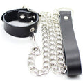 OHMAMA FETISH Penis-Halskette & Lederarmband – Verstellbar, Metallkette | Secret Pulse – BDSM-Zubehör Bild 1
