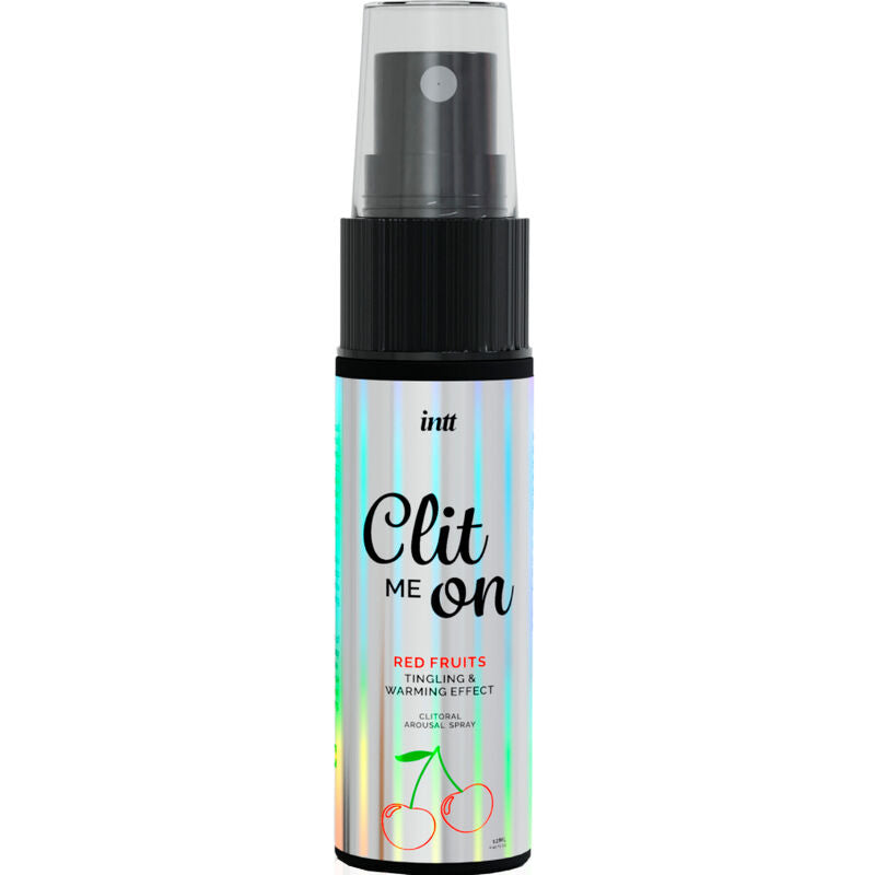 INTT Releases Clit Me On Red Fruits 12 ml – Klitoris-Stimulationsspray Produktansicht und Details