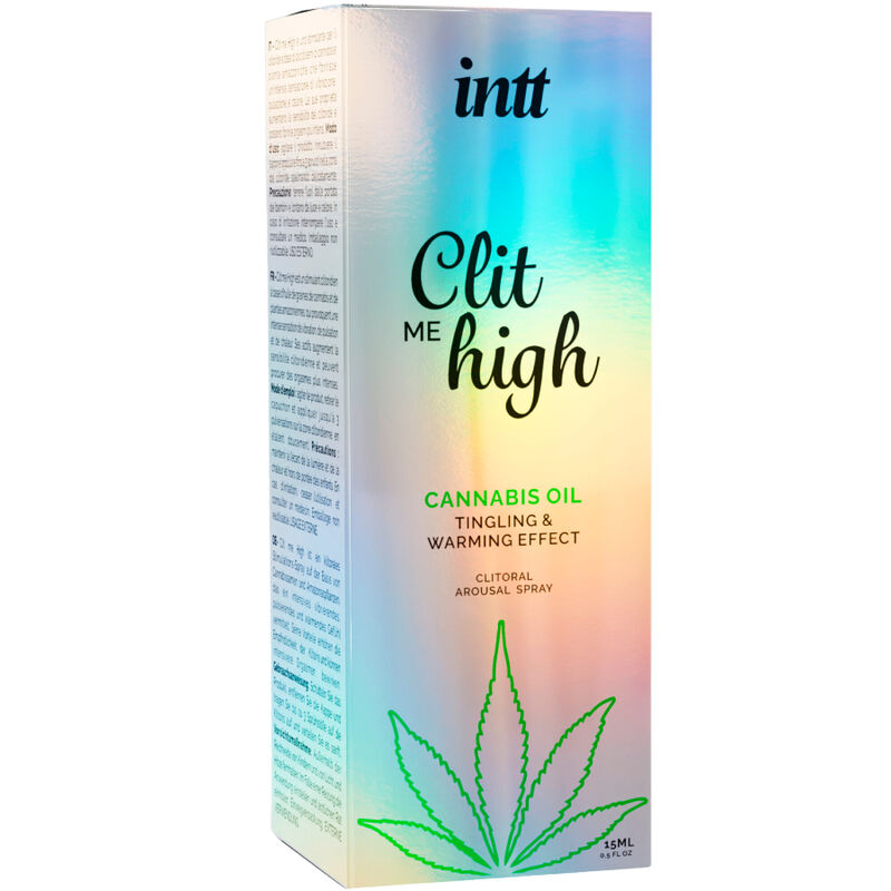 INTT Releases Clit Me High 15 ml – Klitoris-Stimulationsspray mit Cannabisöl Klitorisstimulator diskret online kaufen