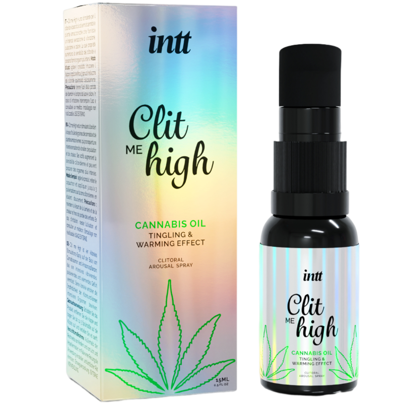 INTT Releases Clit Me High 15 ml – Klitoris-Stimulationsspray mit Cannabisöl Klitorisstimulator diskret online kaufen