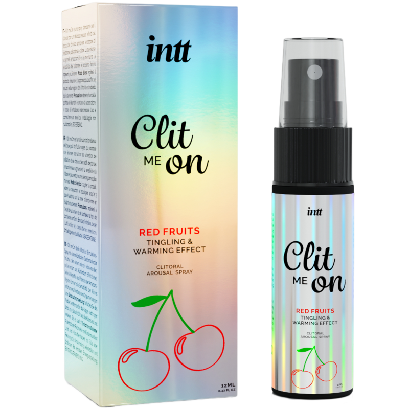 INTT Releases Clit Me On Red Fruits 12 ml – Klitoris-Stimulationsspray für intensive Stimulation und Self-Love