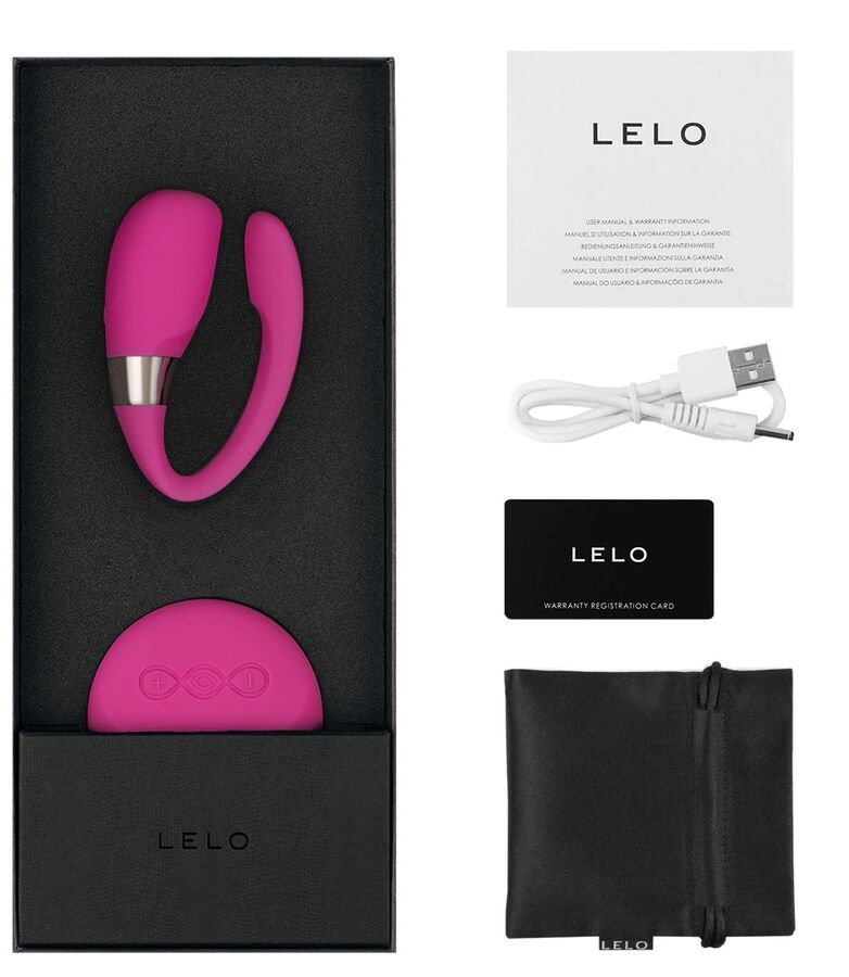 LELO - INSIGNIA TIANI 3 CERISE MASSAGER Massager Vibrator Produktansicht und Details