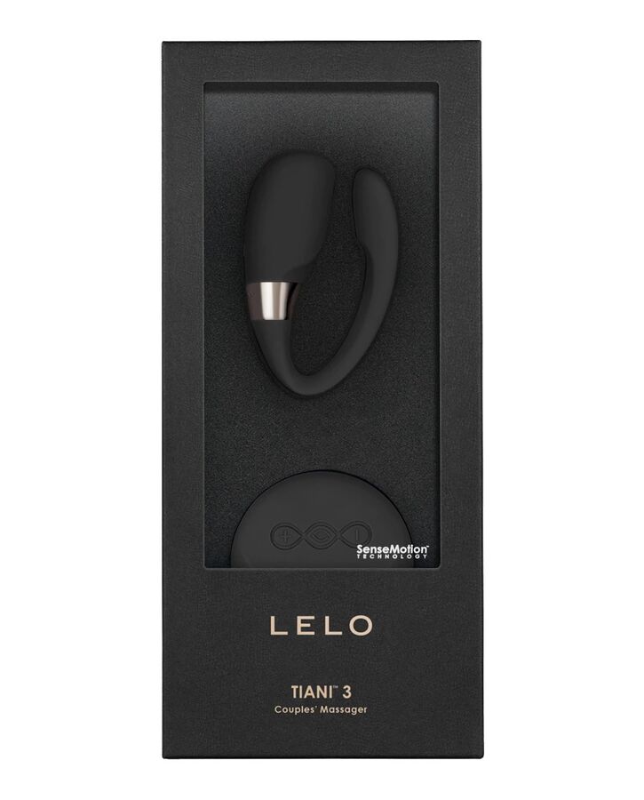 LELO - INSIGNIA TIANI 3 SCHWARZES MASSAGERT Massager Vibrator Produktansicht und Details