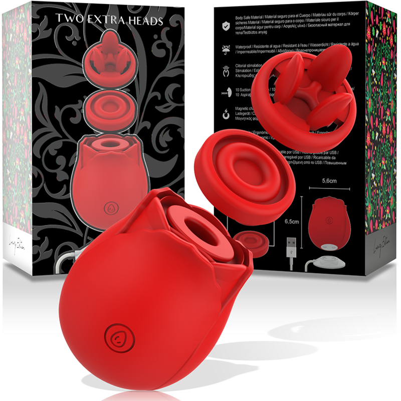 MIA - ZWEI-KÖPFE-KLITORALSTIMULATOR LUXUS-EDITION – Vibrator Bild 2