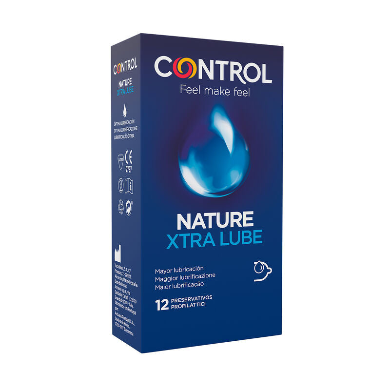 CONTROL - ADAPTA NATURE EXTRALUBE CONDOMS 12 UNITS Kondome diskret online kaufen