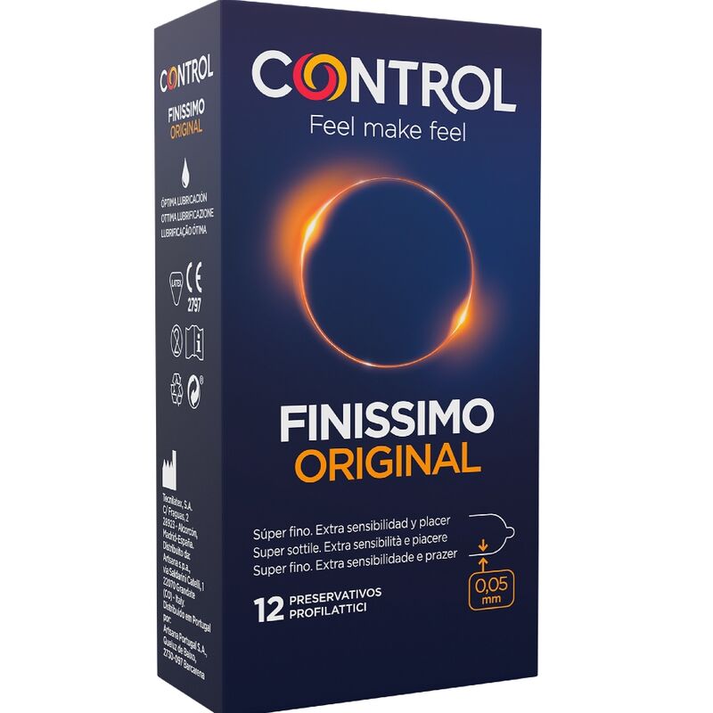 CONTROL - FINISSIMO CONDOMS 12 UNITS Kondome diskret online kaufen