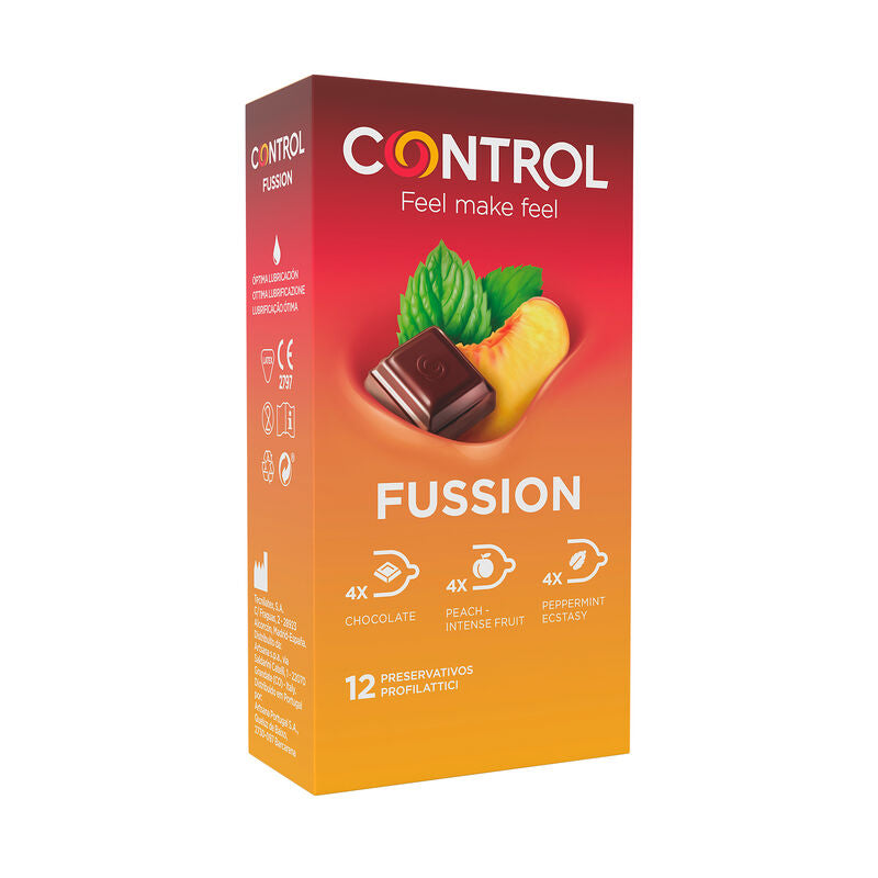 CONTROL - FUSSION CONDOMS 12 UNITS Kondome diskret online kaufen