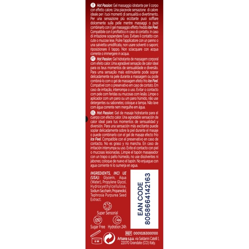 CONTROL - HOT PASSION 3 IN 1 GEL 200 ML für geschmeidige intime Momente