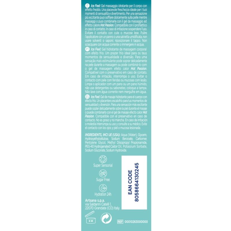 CONTROL - GEL 3 IN 1 ICE FEEL 200 ML für geschmeidige intime Momente