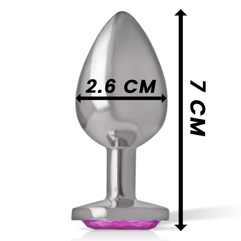 INTENSE - ALUMINIUM-METALL-ANAL-STECKER ROSA HERZ GRÖSSE S Anal-Toy diskret online kaufen
