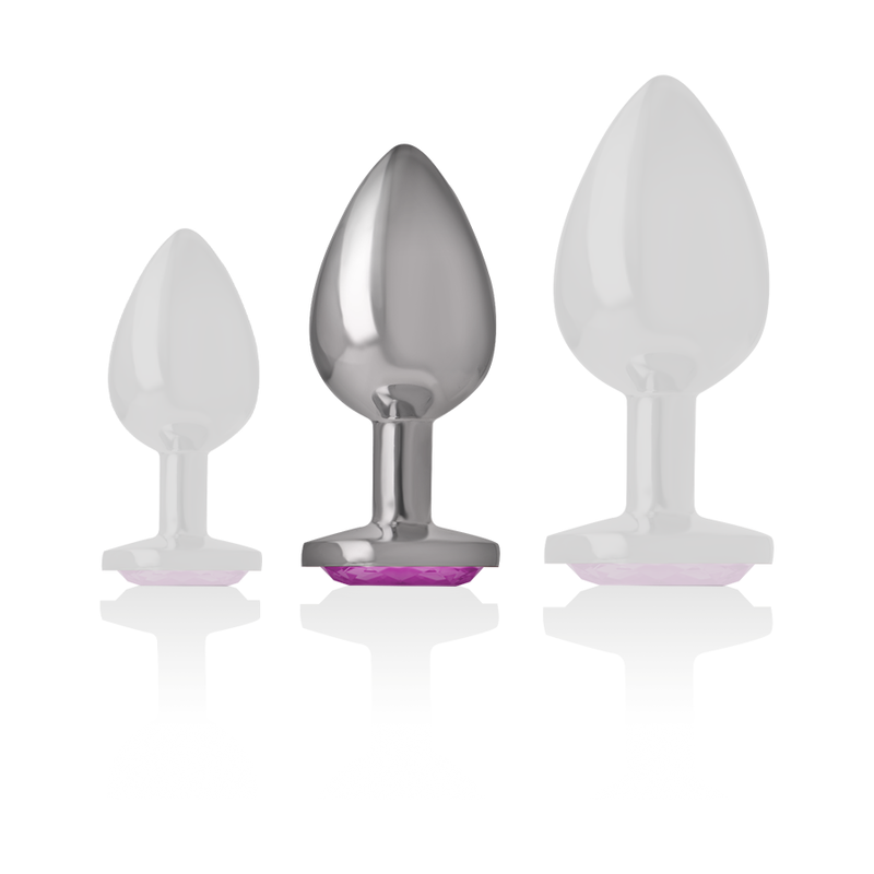 INTENSE - ALUMINIUM-METALL-ANAL-STECKER ROSA HERZ GRÖSSE M – Anal-Toy Bild 10