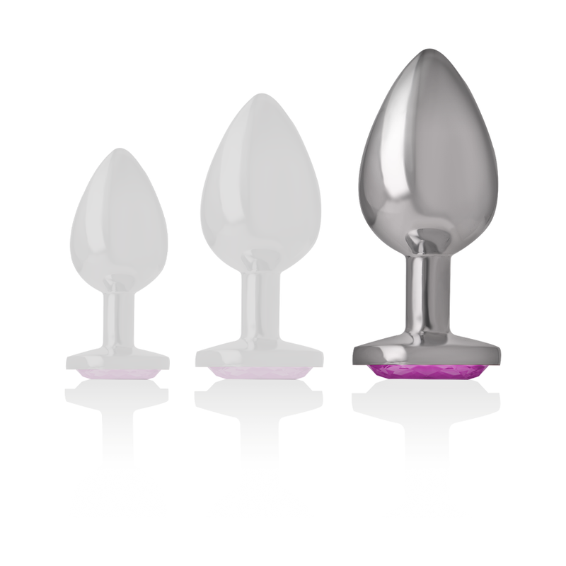 INTENSE - ALUMINIUM-METALL-ANAL-STECKER ROSA HERZ GRÖSSE L – Anal-Toy Bild 10