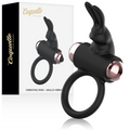 COQUETTE CHIC DESIRE - COCKRING MIT VIBRATOR SCHWARZ/ GOLD Penisring diskret online kaufen