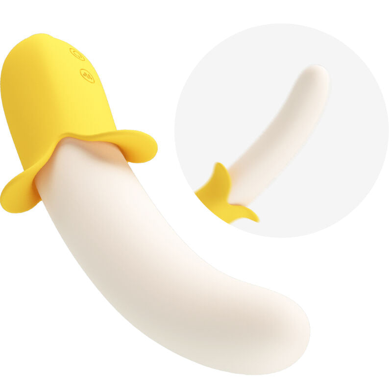 PRETTY LOVE - BANANA GEEK SUPER POWER 7 VIBRATIONEN UP&DOWN SILIKON SCHWARZ – Erotik-Zubehör Bild 11