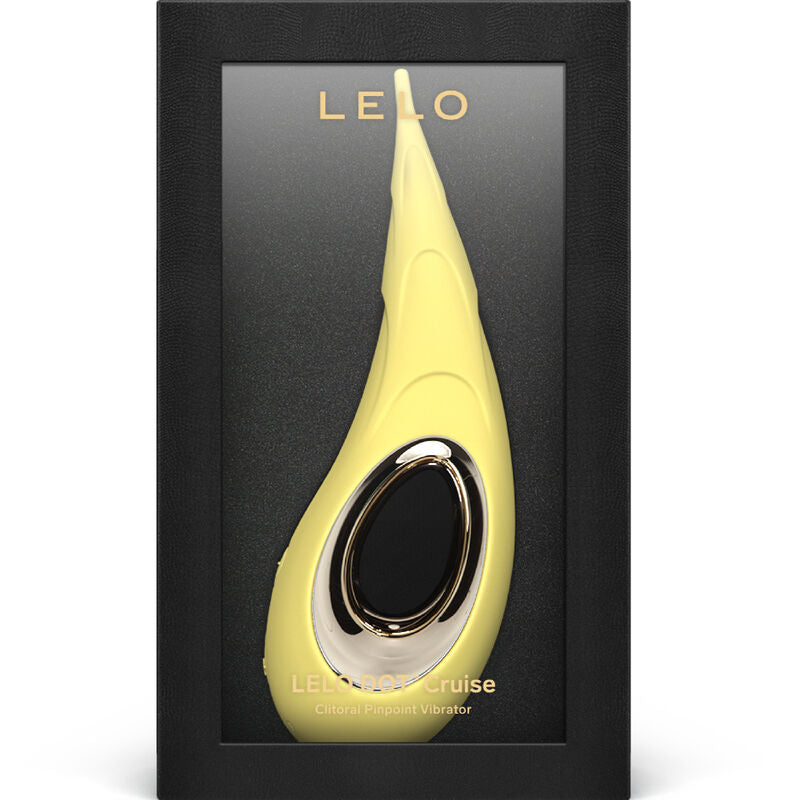 LELO - DOT CRUISE GELBER KLITORIS-STIMULATOR Klitorisstimulator Produktansicht und Details