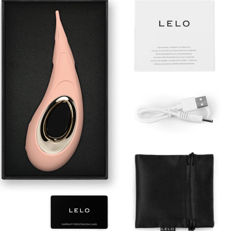 LELO - DOT CRUISE KLITORISTIMULATOR OCKER ORANGE für sinnliche Momente allein oder zu zweit