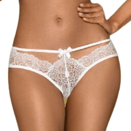 PENTHOUSE - ADORE ME PANTIES WEISS S/M – Erotik-Zubehör Bild 5