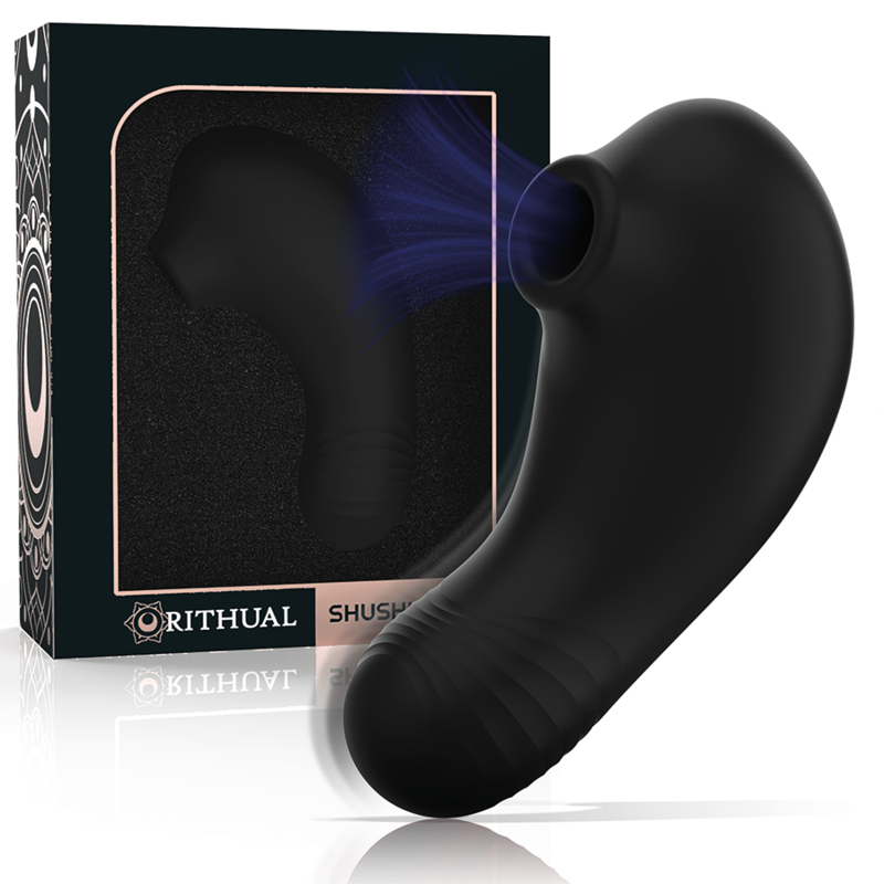 RITHUAL - SHUSHU PRO POCKET KLITORIS-STIMULATOR 2 LEISTUNGSSTARKE JET-MOTOREN – Klitorisstimulator Bild 2