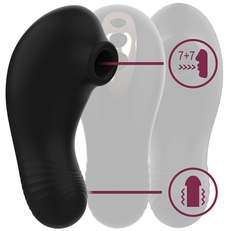 RITHUAL - SHUSHU PRO POCKET KLITORIS-STIMULATOR 2 LEISTUNGSSTARKE JET-MOTOREN – Klitorisstimulator Bild 6