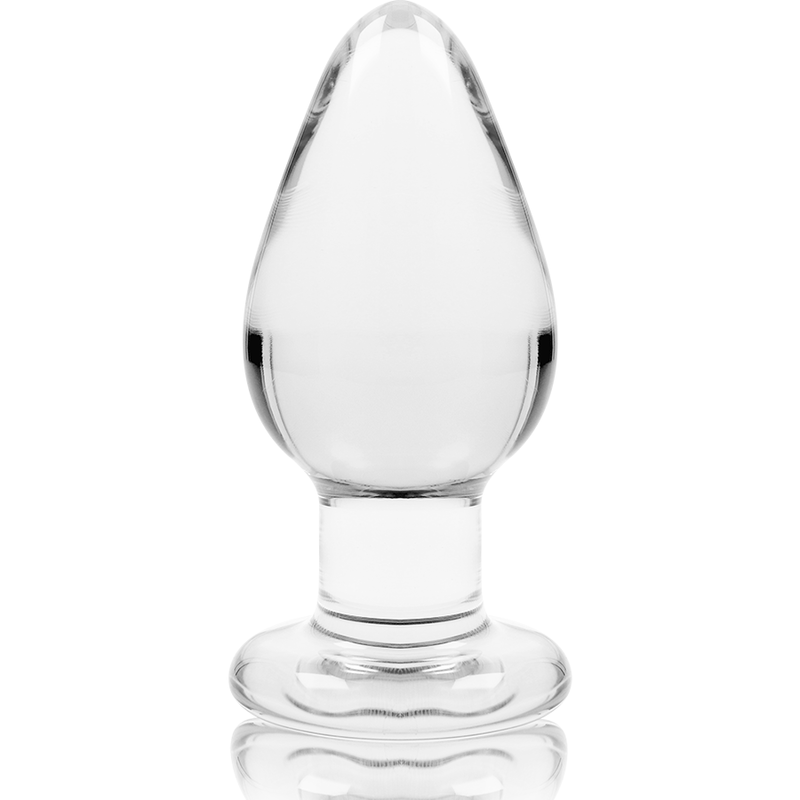 NEBULA SERIES BY IBIZA - MODELL 3 ANALPLUG BOROSILIKATGLAS TRANSPARENT 11 CM -O- 5 CM Produktansicht und Details