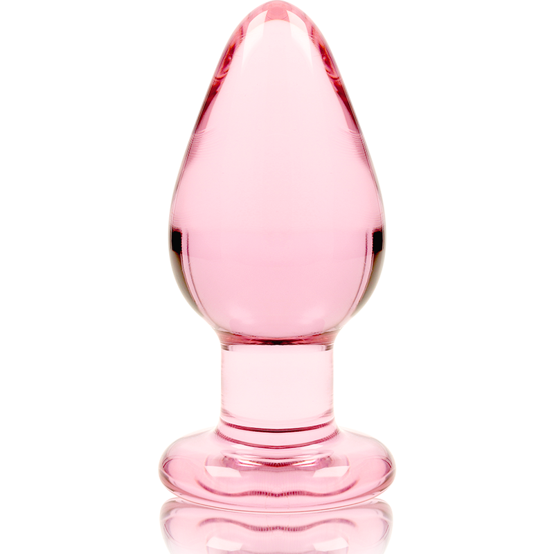 NEBULA SERIES BY IBIZA - MODELL 3 ANALPLUG BOROSILIKATGLAS ROSA 11 CM -O- 5 CM – Analplug Bild 9