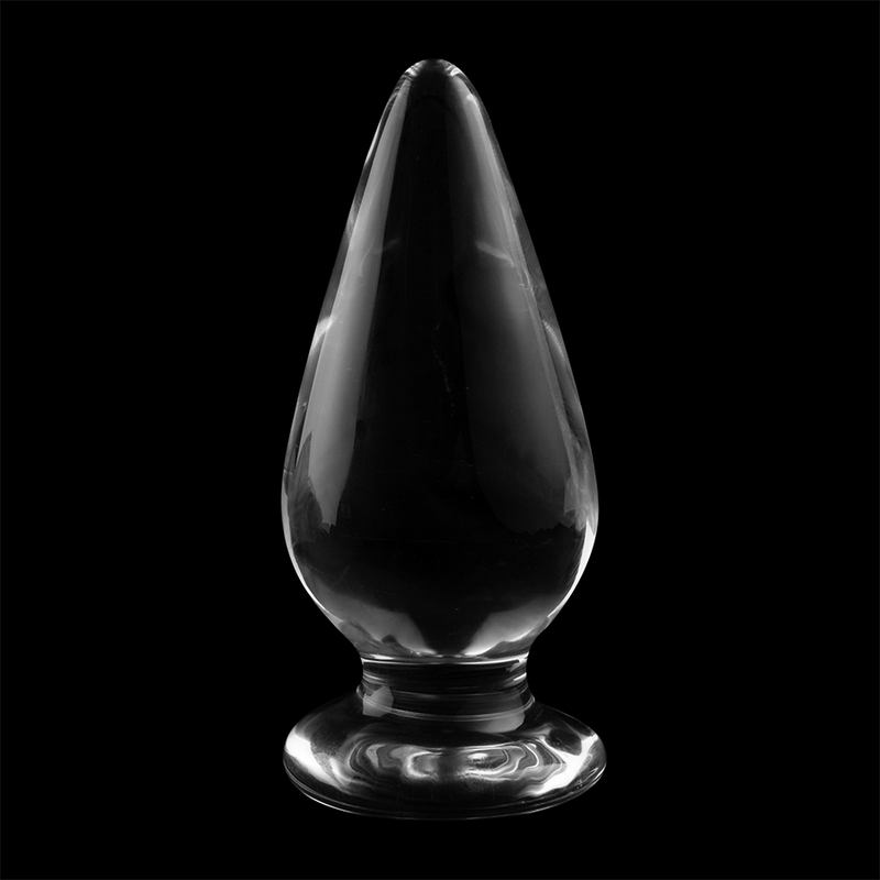 NEBULA SERIES BY IBIZA - MODELL 4 ANALPLUG BOROSILIKATGLAS KLAR 11 CM -O- 5 CM – Analplug Bild 10