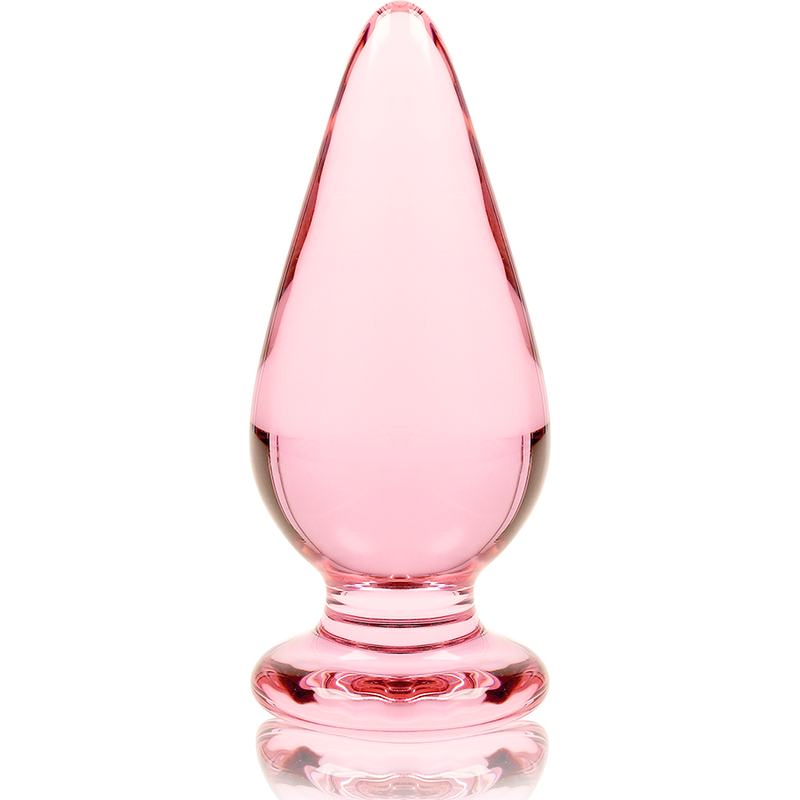 NEBULA SERIES BY IBIZA - MODELL 4 ANALPLUG BOROSILIKATGLAS ROSA 11 CM -O- 5 CM – Analplug Bild 9