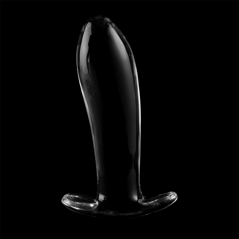 NEBULA SERIES BY IBIZA - MODELL 5 ANALPLUG BOROSILIKATGLAS KLAR 12.5 CM -O- 3.5 CM – Analplug Bild 12