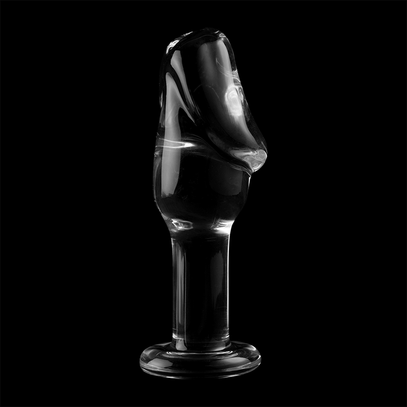 NEBULA SERIES BY IBIZA - MODELL 6 ANALPLUG BOROSILIKATGLAS KLAR 12.5 CM -O- 4 CM – Analplug Bild 11