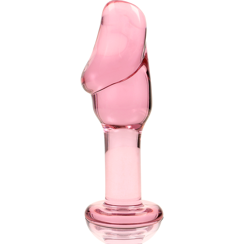 NEBULA SERIES BY IBIZA - MODELL 6 ANALPLUG BOROSILIKATGLAS ROSA 12.5 CM -O- 4 CM Analplug diskret online kaufen