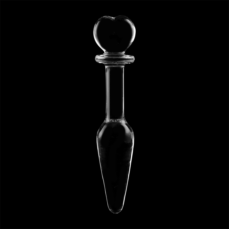 NEBULA SERIES BY IBIZA - MODEL 7 ANALPLUG BOROSILIKATGLAS KLAR 13.5 CM -O- 3 CM – Analplug Bild 13