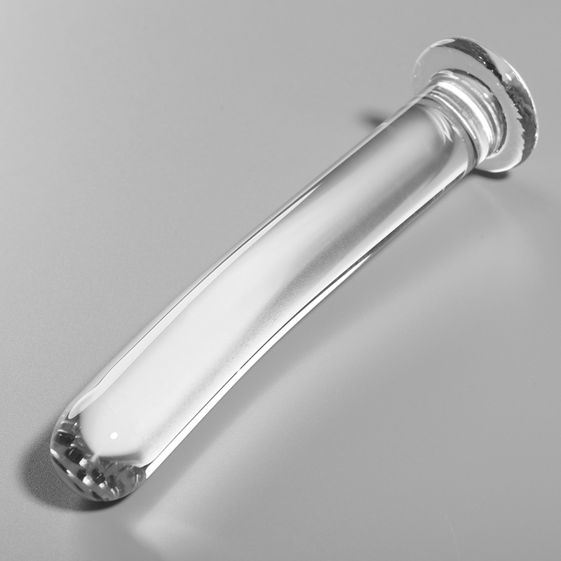NEBULA SERIES BY IBIZA - MODELL 8 DILDO BOROSILIKATGLAS KLAR 14.5 CM -O- 2 CM – Dildo Bild 3