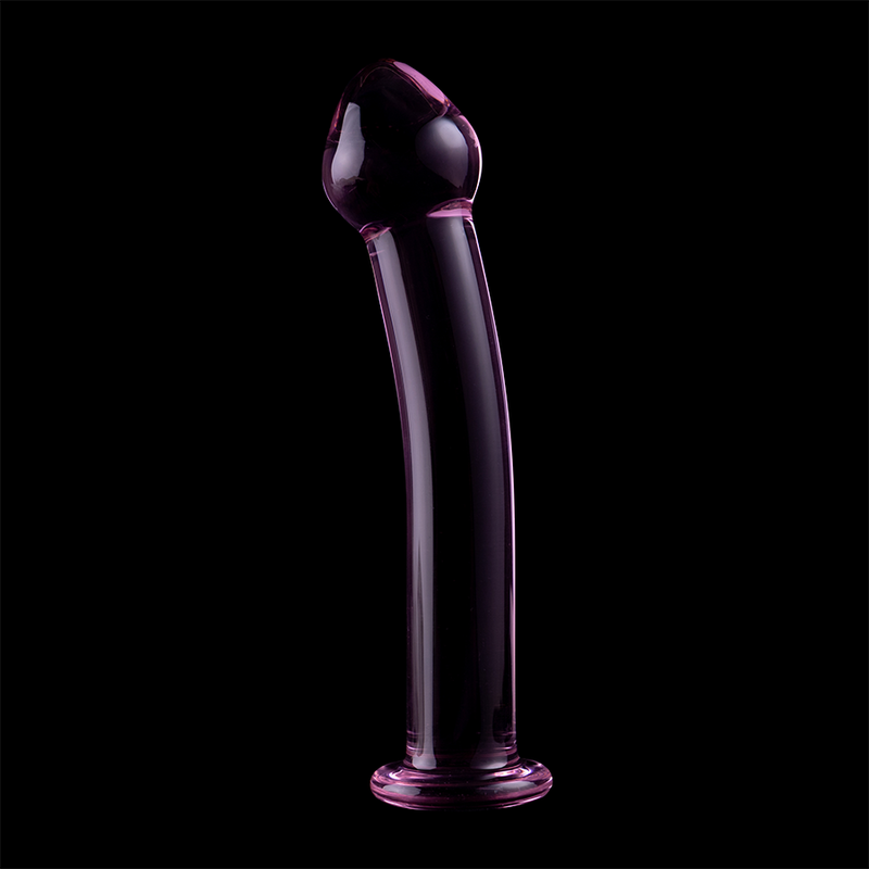 NEBULA Series by Ibiza – Modell 11 Dildo aus Borosilikatglas, Rosa, 16 cm – Dildo Bild 13