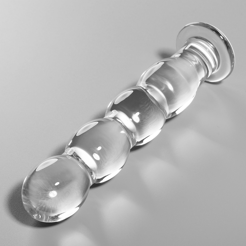 NEBULA Series by Ibiza – Modell 10 Dildo aus Borosilikatglas, Klar, 16,5 cm – Dildo Bild 3