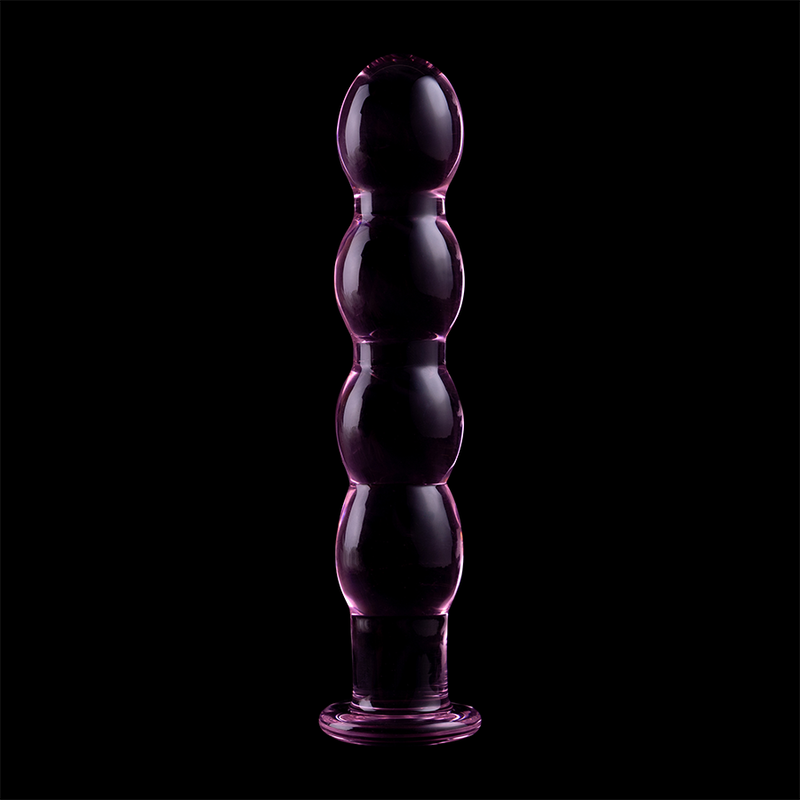 NEBULA Series by Ibiza – Modell 10 Dildo aus Borosilikatglas, Rosa, 16,5 cm – Dildo Bild 14