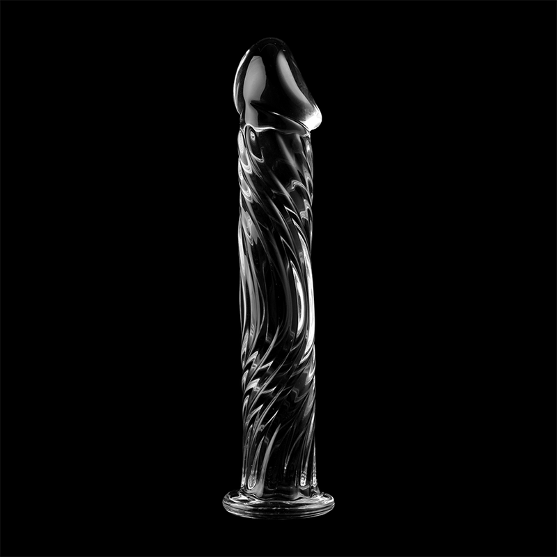 NEBULA Series by Ibiza – Modell 12 Dildo aus Borosilikatglas, Klar, 17 cm für sinnliche und diskrete Momente