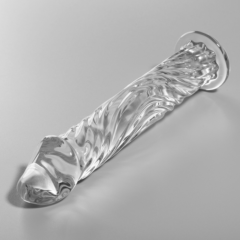 NEBULA Series by Ibiza – Modell 12 Dildo aus Borosilikatglas, Klar, 17 cm bei Secret Pulse im Erotikshop