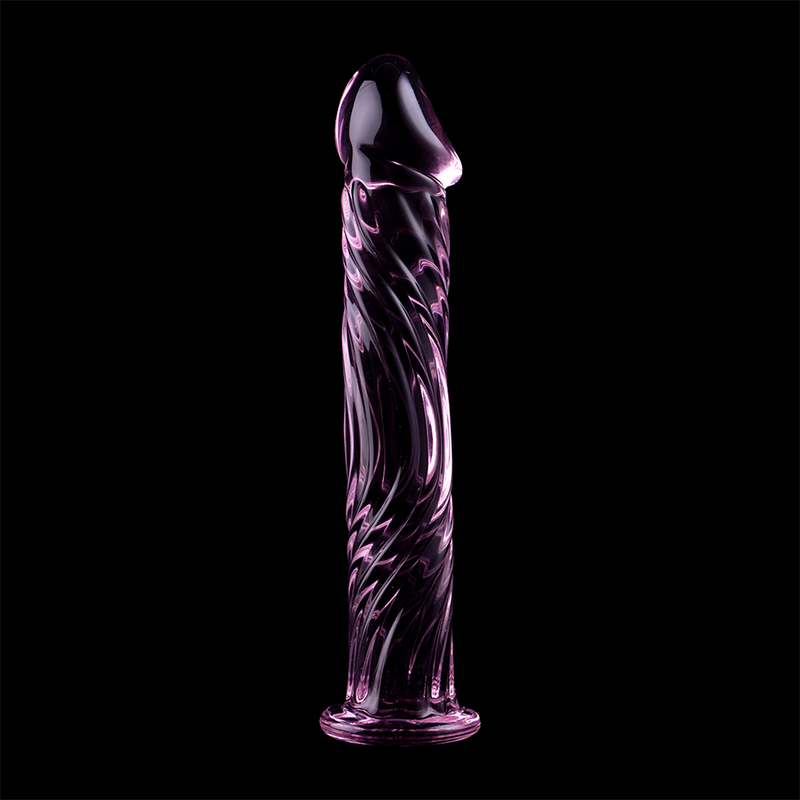 NEBULA Series by Ibiza – Modell 12 Dildo aus Borosilikatglas, Rosa, 17 cm – Dildo Bild 13