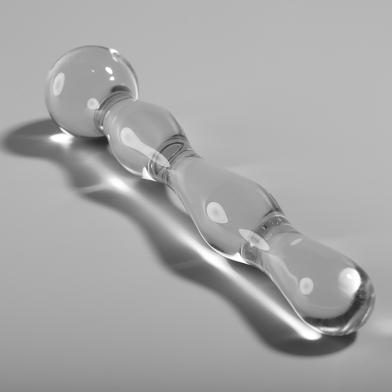 NEBULA SERIES BY IBIZA - MODELL 13 DILDO BOROSILIKATGLAS KLAR 18 CM -O- 3.5 CM – Dildo Bild 3