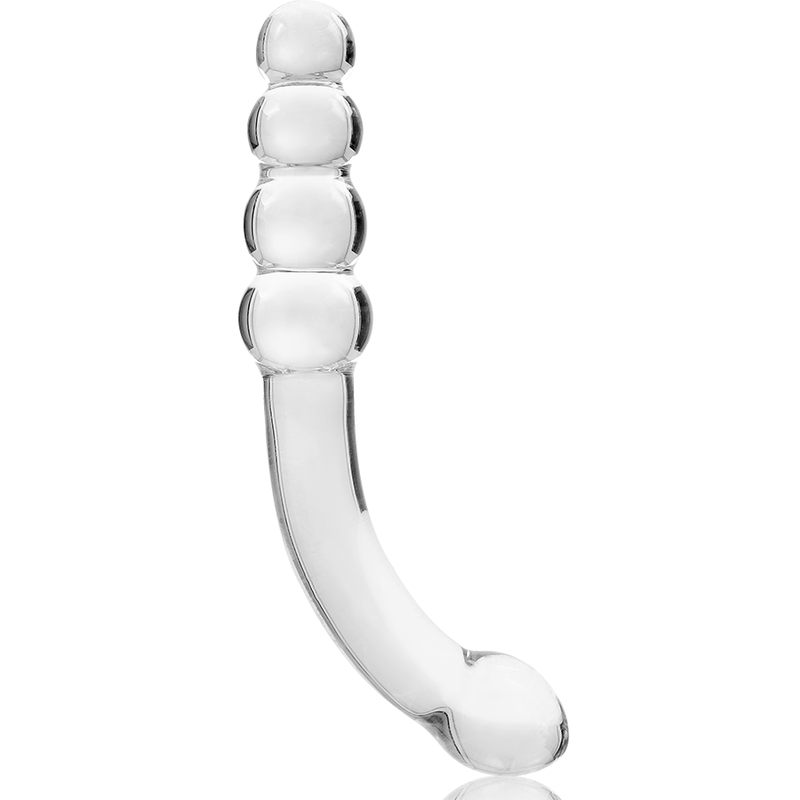 NEBULA SERIES BY IBIZA - MODELL 14 DILDO BOROSILIKATGLAS KLAR 18.5 CM -O- 3 CM – Dildo Bild 8