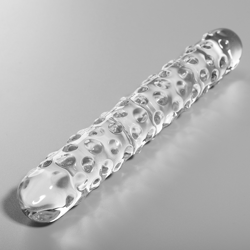NEBULA SERIES BY IBIZA - MODELL 15 DILDO BOROSILIKATGLAS KLAR 18.5 CM -O- 3 CM – Dildo Bild 3