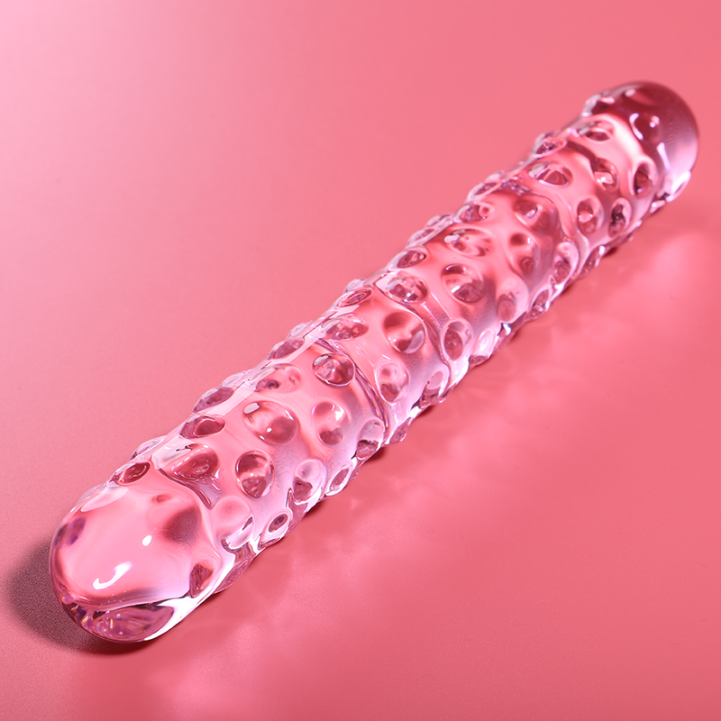 NEBULA SERIES BY IBIZA - MODELL 15 DILDO BOROSILIKATGLAS ROSA 18.5 CM -O- 3 CM – Dildo Bild 3