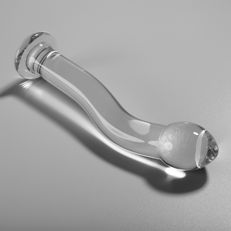 NEBULA Series by Ibiza – Modell 18 Dildo aus Borosilikatglas, Klar, 18,5 cm bei Secret Pulse im Erotikshop