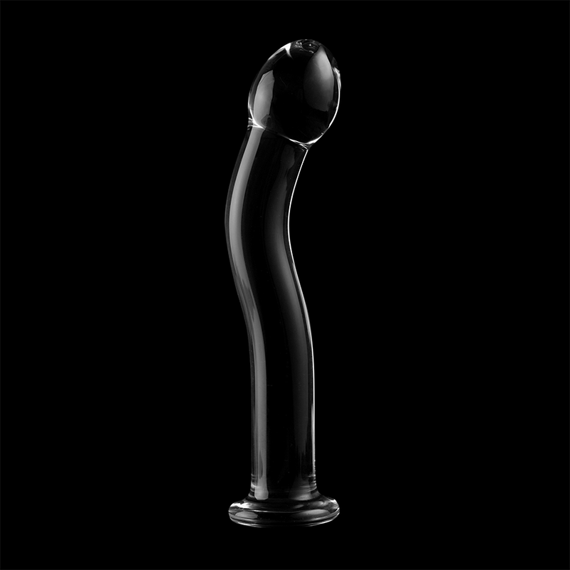 NEBULA Series by Ibiza – Modell 18 Dildo aus Borosilikatglas, Klar, 18,5 cm hochwertiges Intimtoy