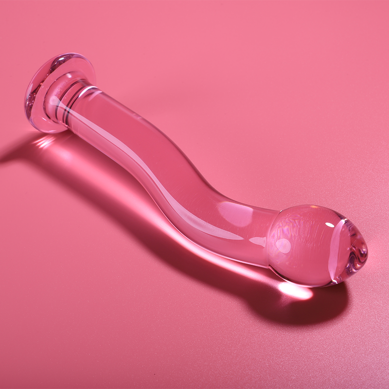 NEBULA Series by Ibiza – Modell 18 Dildo aus Borosilikatglas, Rosa, 18,5 cm – Dildo Bild 4