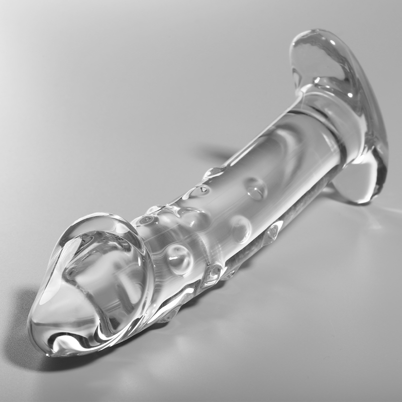 NEBULA Series by Ibiza – Modell 19 Dildo aus Borosilikatglas, Klar, 18,5 cm – Dildo Bild 3