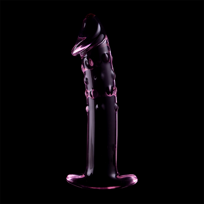 NEBULA Series by Ibiza – Modell 19 Dildo aus Borosilikatglas, Rosa, 18,5 cm bei Secret Pulse im Erotikshop