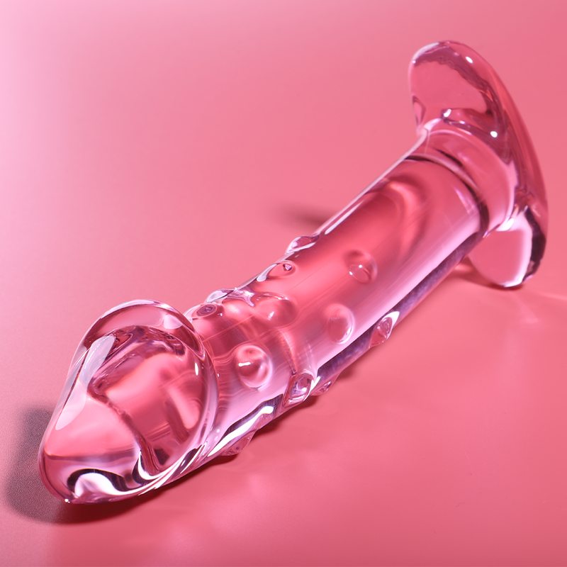 NEBULA Series by Ibiza – Modell 19 Dildo aus Borosilikatglas, Rosa, 18,5 cm bei Secret Pulse im Erotikshop