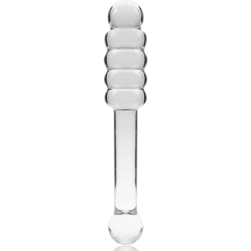 NEBULA Series by Ibiza – Modell 20 Dildo aus Borosilikatglas, Klar, 20,5 cm – Dildo Bild 9