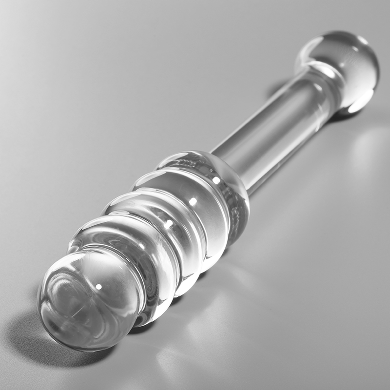 NEBULA Series by Ibiza – Modell 20 Dildo aus Borosilikatglas, Klar, 20,5 cm – Dildo Bild 4